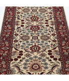 Heritage 2'6'' X 12'0'' Hand-Knotted Wool Rug 2'6'' x 12'0'' (75 X 360) / Ivory / Red