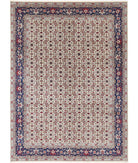 Heritage 8'3'' X 11'4'' Hand-Knotted Wool Rug 8'3'' x 11'4'' (248 X 340) / Ivory / Blue