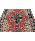 Heritage 6'0'' X 8'11'' Hand-Knotted Wool Rug 6'0'' x 8'11'' (180 X 268) / Pink / Blue