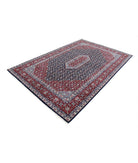 Heritage 6'0'' X 9'0'' Hand-Knotted Wool Rug 6'0'' x 9'0'' (180 X 270) / Blue / Red