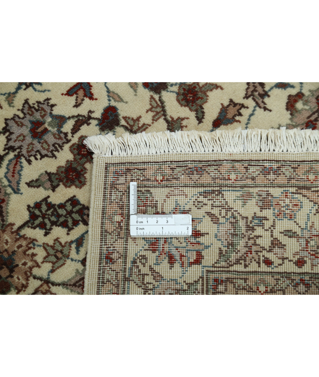 Heritage 2'6'' X 11'11'' Hand-Knotted Wool Rug 2'6'' x 11'11'' (75 X 358) / Ivory / Taupe