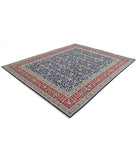 Heritage 8'0'' X 9'10'' Hand-Knotted Wool Rug 8'0'' x 9'10'' (240 X 295) / Blue / Red