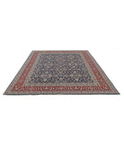 Heritage 8'0'' X 9'10'' Hand-Knotted Wool Rug 8'0'' x 9'10'' (240 X 295) / Blue / Red