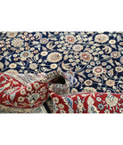 Heritage 8'0'' X 9'10'' Hand-Knotted Wool Rug 8'0'' x 9'10'' (240 X 295) / Blue / Red