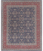 Heritage 8'0'' X 9'10'' Hand-Knotted Wool Rug 8'0'' x 9'10'' (240 X 295) / Blue / Red