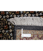 Heritage 2'6'' X 10'4'' Hand-Knotted Wool-Silk Rug 2'6'' x 10'4'' (75 X 310) / Black / Red