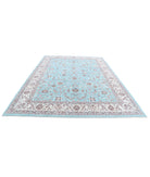 Heritage 8'10'' X 12'0'' Hand-Knotted Wool Rug 8'10'' x 12'0'' (265 X 360) / Blue / Ivory