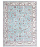 Heritage 8'10'' X 12'0'' Hand-Knotted Wool Rug 8'10'' x 12'0'' (265 X 360) / Blue / Ivory