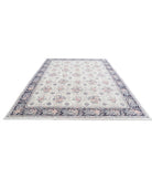 Heritage 9'0'' X 11'9'' Hand-Knotted Wool Rug 9'0'' x 11'9'' (270 X 353) / Ivory / Blue
