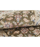 Heritage 2'0'' X 3'9'' Hand-Knotted Wool Rug 2'0'' x 3'9'' (60 X 113) / Green / Grey