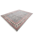 Heritage 9'2'' X 12'0'' Hand-Knotted Wool Rug 9'2'' x 12'0'' (275 X 360) / Green / Ivory