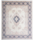 Heritage 8'1'' X 10'0'' Hand-Knotted Wool Rug 8'1'' x 10'0'' (243 X 300) / Ivory / Black