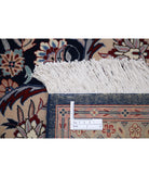 Heritage 7'0'' X 7'2'' Hand-Knotted Wool Rug 7'0'' x 7'2'' (210 X 215) / Blue / Ivory