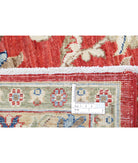 Heriz 9'11'' X 13'11'' Hand-Knotted Wool Rug 9'11'' x 13'11'' (298 X 418) / Red / Blue