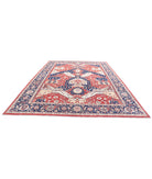 Heriz 10'0'' X 13'0'' Hand-Knotted Wool Rug 10'0'' x 13'0'' (300 X 390) / Red / Blue