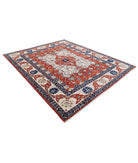 Heriz 8'0'' X 9'10'' Hand-Knotted Wool Rug 8'0'' x 9'10'' (240 X 295) / Red / Ivory