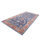 Heriz 6'2'' X 12'7'' Hand-Knotted Wool Rug 6'2'' x 12'7'' (185 X 378) / Blue / Red