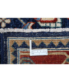 Heriz 6'2'' X 12'7'' Hand-Knotted Wool Rug 6'2'' x 12'7'' (185 X 378) / Blue / Red