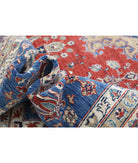 Heriz 14'2'' X 15'2'' Hand-Knotted Wool Rug 14'2'' x 15'2'' (425 X 455) / Red / Blue