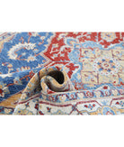 Heriz 6'7'' X 9'11'' Hand-Knotted Wool Rug 6'7'' x 9'11'' (198 X 298) / Blue / Ivory