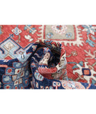 Heriz 9'0'' X 12'4'' Hand-Knotted Wool Rug 9'0'' x 12'4'' (270 X 370) / Red / Blue