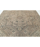 Heriz 9'4'' X 12'8'' Hand-Knotted Wool Rug 9'4'' x 12'8'' (280 X 380) / Taupe / Grey