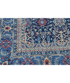 Jasmine 11'10'' X 17'7'' Hand-Knotted Wool Rug 11'10'' x 17'7'' (355 X 528) / Blue / Blue