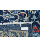 Jasmine 11'10'' X 17'7'' Hand-Knotted Wool Rug 11'10'' x 17'7'' (355 X 528) / Blue / Blue