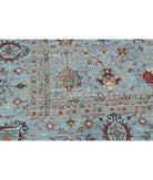 Jasmine 11'9'' X 14'10'' Hand-Knotted Wool Rug 11'9'' x 14'10'' (353 X 445) / Blue / Blue