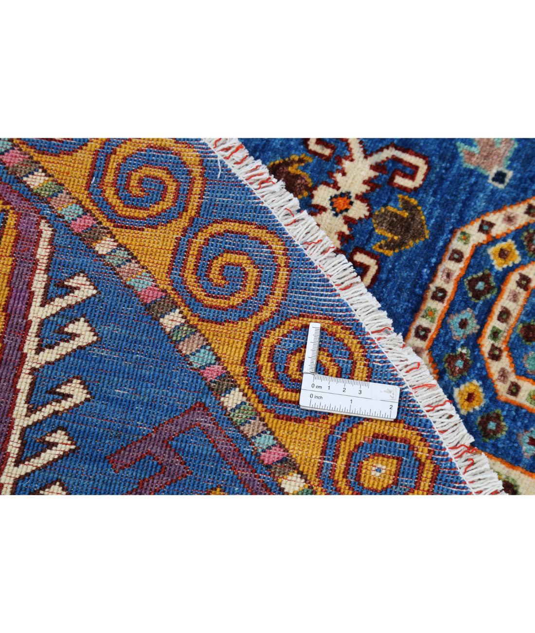 Jasmine 8'10'' X 8'11'' Hand-Knotted Wool Rug 8'10'' x 8'11'' (265 X 268) / Blue / Blue