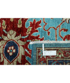 Jasmine 8'1'' X 10'2'' Hand-Knotted Wool Rug 8'1'' x 10'2'' (243 X 305) / Teal / Blue