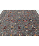 Jasmine 9'0'' X 12'3'' Hand-Knotted Wool Rug 9'0'' x 12'3'' (270 X 368) / Grey / Grey