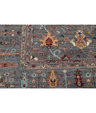 Jasmine 9'0'' X 12'3'' Hand-Knotted Wool Rug 9'0'' x 12'3'' (270 X 368) / Grey / Grey