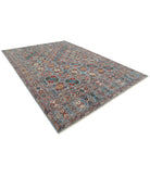 Jasmine 9'0'' X 12'6'' Hand-Knotted Wool Rug 9'0'' x 12'6'' (270 X 375) / Grey / Grey