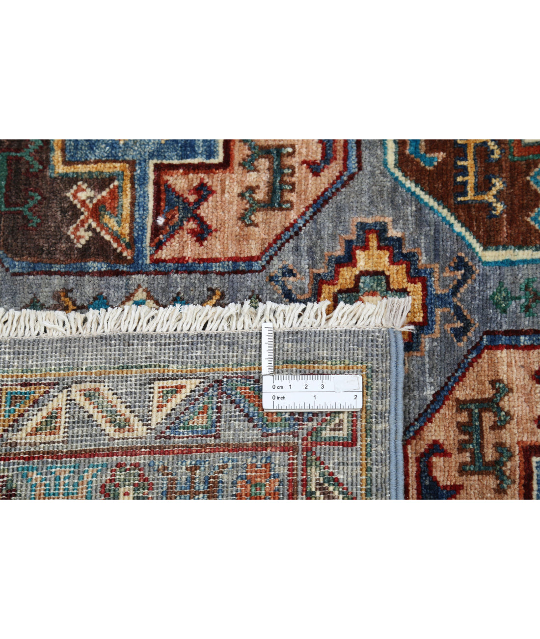 Jasmine 9'0'' X 12'6'' Hand-Knotted Wool Rug 9'0'' x 12'6'' (270 X 375) / Grey / Grey