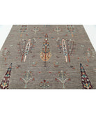 Bakshaish 6'11'' X 9'10'' Hand-Knotted Wool Rug 6'11'' x 9'10'' (208 X 295) / Grey / Grey