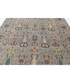 Jasmine 8'9'' X 11'11'' Hand-Knotted Wool Rug 8'9'' x 11'11'' (263 X 358) / Grey / Grey