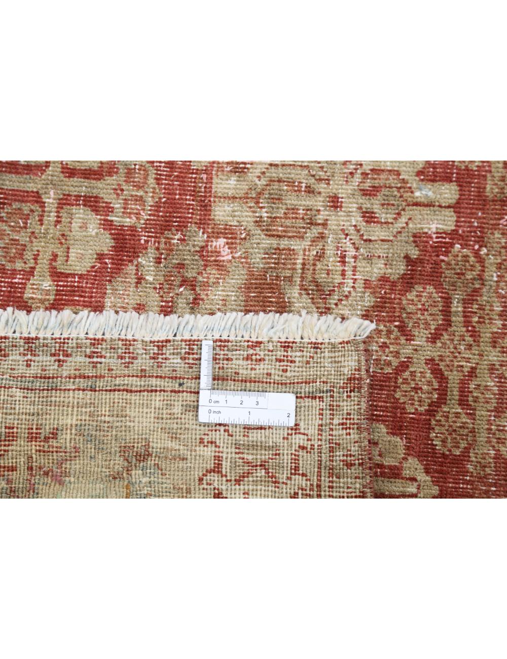 Josheghan 10' 3" X 16' 10" Hand-Knotted Wool Rug 10' 3" X 16' 10" (312 X 513) / Rust / Ivory