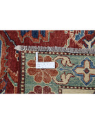 Kazak 7' 11" X 11' 6" Hand-Knotted Wool Rug 7' 11" X 11' 6" (241 X 351) / Red / Ivory