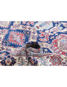 Kazak 8' 1" X 11' 5" Hand-Knotted Wool Rug 8' 1" X 11' 5" (246 X 348) / Blue / Ivory