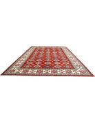 Kazak 11' 7" X 16' 4" Hand-Knotted Wool Rug 11' 7" X 16' 4" (353 X 498) / Red / Ivory