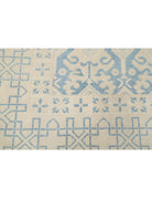 Khotan 9' 10" X 12' 2" Hand-Knotted Wool Rug 9' 10" X 12' 2" (300 X 371) / Blue / Taupe