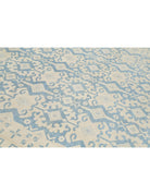 Khotan 9' 10" X 12' 2" Hand-Knotted Wool Rug 9' 10" X 12' 2" (300 X 371) / Blue / Taupe