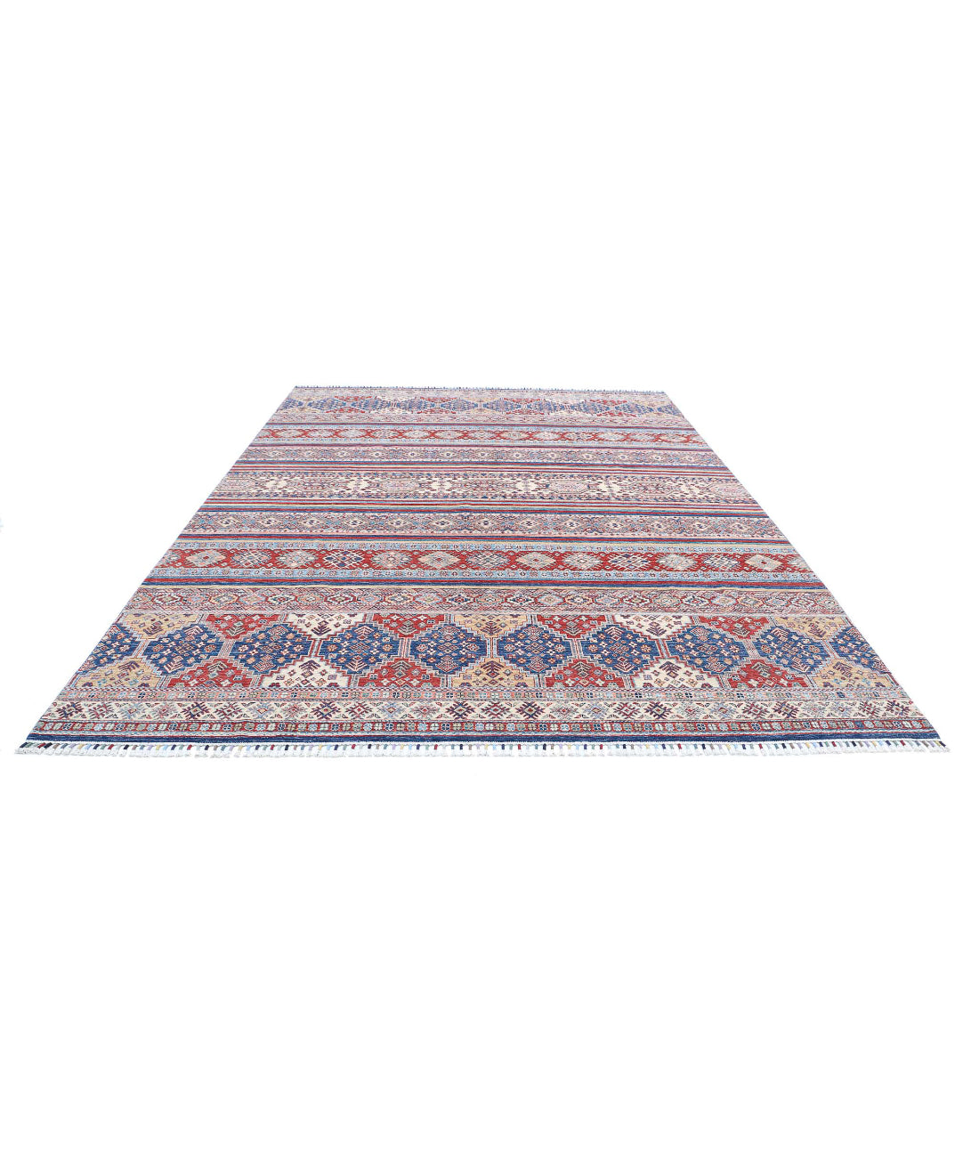 Khurjeen 8'10'' X 11'10'' Hand-Knotted Wool Rug 8'10'' x 11'10'' (265 X 355) / Multi / Multi