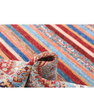 Khurjeen 6'8'' X 9'10'' Hand-Knotted Wool Rug 6'8'' x 9'10'' (200 X 295) / Multi / Red