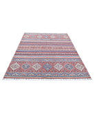 Khurjeen 5'8'' X 7'8'' Hand-Knotted Wool Rug 5'8'' x 7'8'' (170 X 230) / Multi / Red