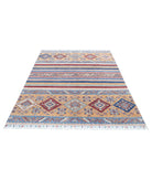 Khurjeen 5'8'' X 7'7'' Hand-Knotted Wool Rug 5'8'' x 7'7'' (170 X 228) / Multi / Blue