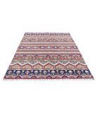 Khurjeen 5'7'' X 7'4'' Hand-Knotted Wool Rug 5'7'' x 7'4'' (168 X 220) / Multi / Blue