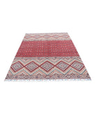 Khurjeen 5'6'' X 7'6'' Hand-Knotted Wool Rug 5'6'' x 7'6'' (165 X 225) / Multi / Red