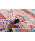 Khurjeen 5'6'' X 8'0'' Hand-Knotted Wool Rug 5'6'' x 8'0'' (165 X 240) / Multi / Red